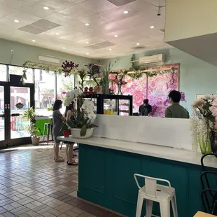 View from the side entrance.