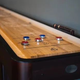 We now have shuffleboard