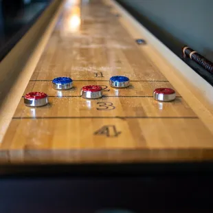 We now have shuffleboard