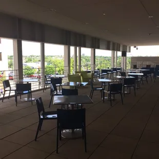 Great patio on the second floor!