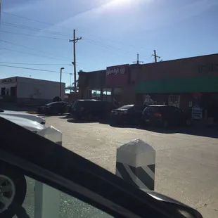 Next to Wendy&apos;s.