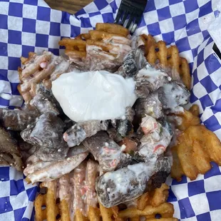 Steak Queso fries