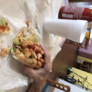 When they say, &quot;Overstuffed,&quot; they mean it!