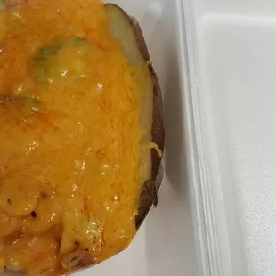 Shrimp stuff potato