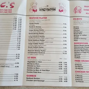 menu, sushi and sashimi