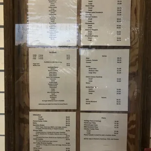 Nice menu