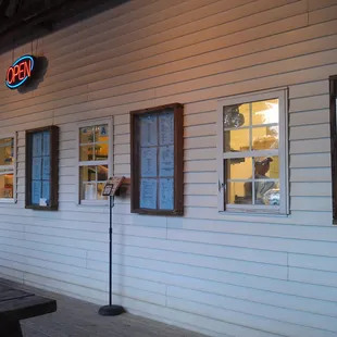 Walk up to order window