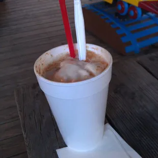 Root bear float