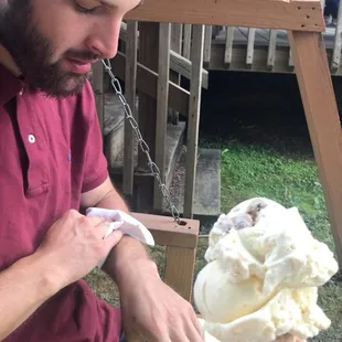 Melty ice cream