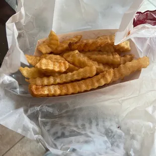 French Fries (had to add my own seasoning to eat them)
