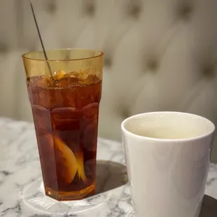Ice lemon tea
