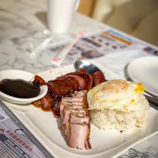 Char Siu and roasted pig
