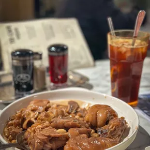 Braised Pig feet with peanuts