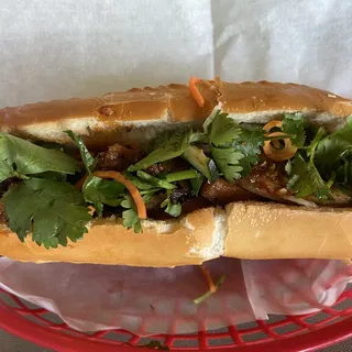 Lemongrass Chicken Po Boy