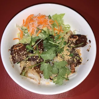 Korean BBQ Ribs Vermicelli Bowl