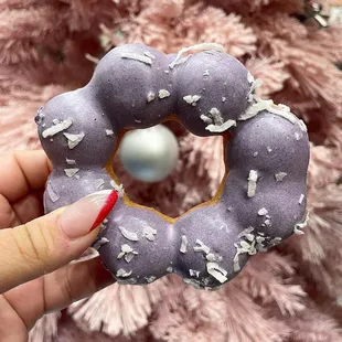 Ube Mochi Donut