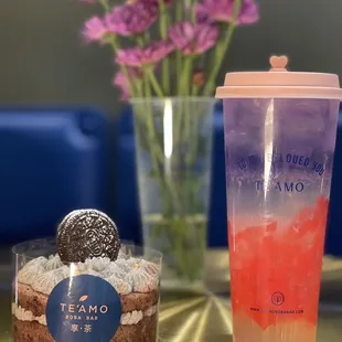 Teamo 02 and Sea Salt Oreo Cake