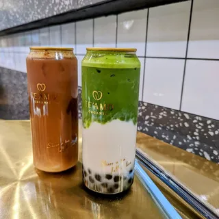 Organic Rose Matcha Latte