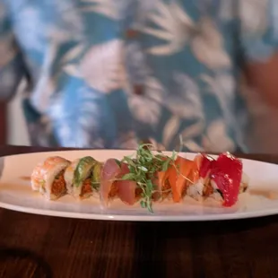 Spicy Rainbow Roll
