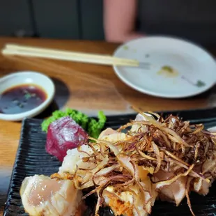 sushi, sashimi, sushi and sashimi, food