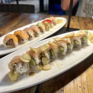 Spicy Rainbow Roll