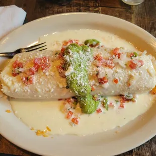 Seafood Burrito