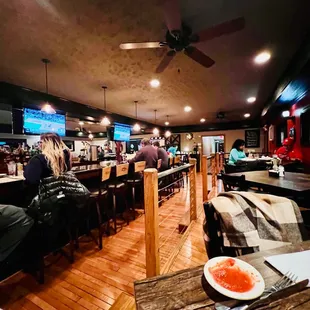 interior, sushi and sashimi