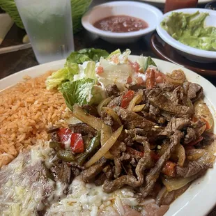 Steak fajita