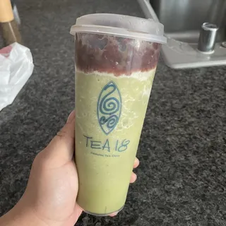 Matcha Red Bean Ice Blended
