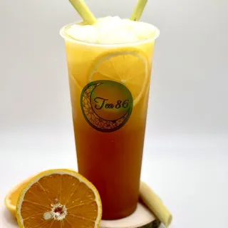 C9. Peach Citrus Tea (Trà Đào Cam Sả)