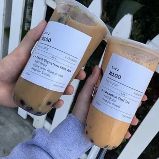 Signature Tea 9 Signature Milk Tea, Bangkok Thai Tea