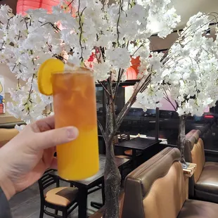 Come sit under the white cherry blossom tree :)