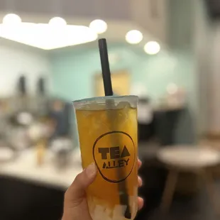 Passion Fruit Tea with Lychee