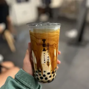 Brown Sugar Boba Latte ($6.50)