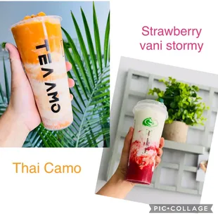 Camo Thai and Strawberry Vanilla(in Stormy Series)