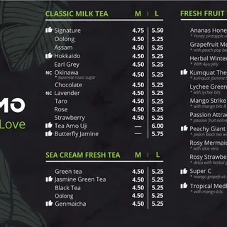 Large Sea Salt Crema Tea