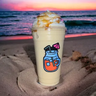 Banana Mon Protein Smoothie.