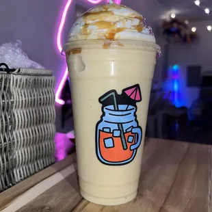 Banana Mon Protein Smoothie.