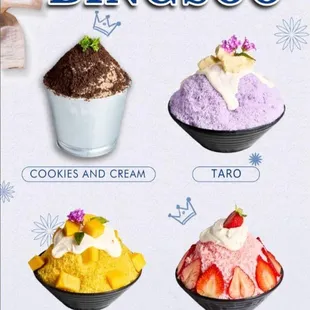 Bingsoo - Korean Shaved Ice, dessert to enjoy with friends!