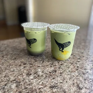 Mango Matcha Latte