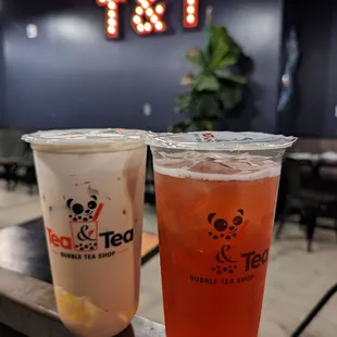 Black Panda with sea salt cream, love potion