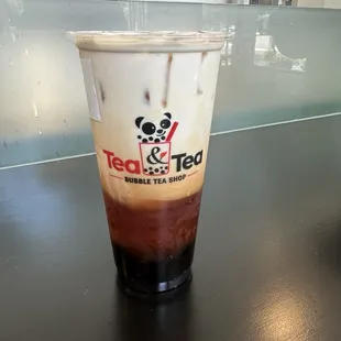 Black Panda Milk Tea