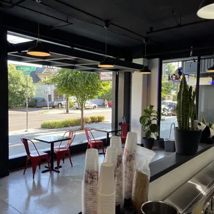 a view of a coffee shop