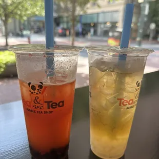 Mango Strawberry Iced Tea