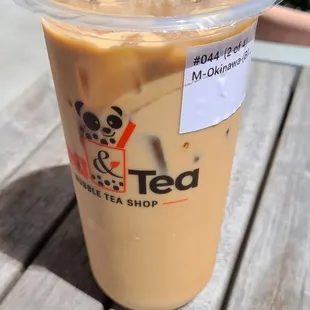 Okinawa milk tea