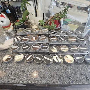 7-24-24. Different tea leaves.