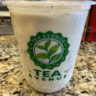 Jasmine Green Milk Tea - good