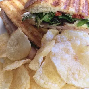 Tuscan Turkey Panini