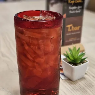 Blueberry hibiscus  tea please