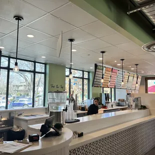 interior, sushi and sashimi